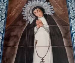 Mosaico Virgen de la Paloma.