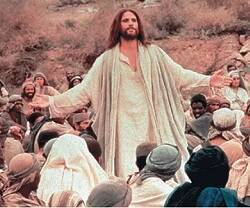 Jesús enseña cómo orar, en la película de 1977 de Zeffirelli
