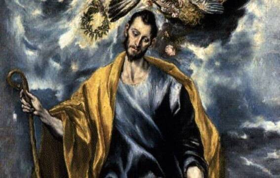 San José joven pintado por El Greco