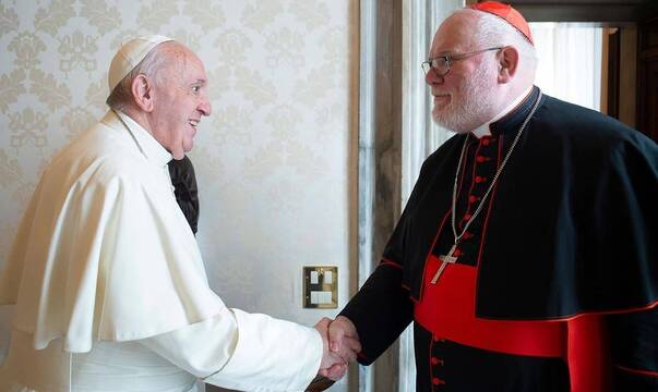 El Papa Francisco y el cardenal Marx