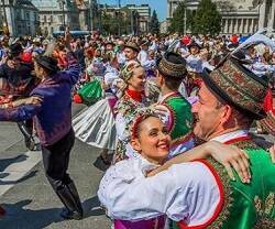 Festival y bailes en Hungría