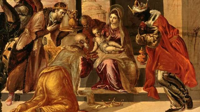 'Adoración de los Reyes', atribuida a El Greco.