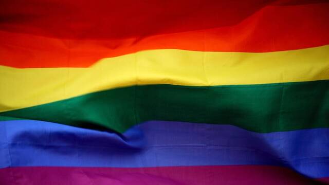 Bandera arcoiris.