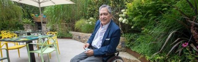 El doctor Alberto de Pinto, defensor de derechos de los discapacitados -foto de Marieta en El Comercio
