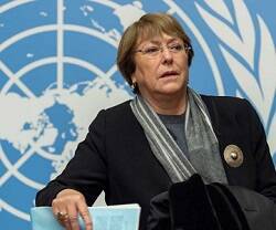 Michelle Bachellet, ex-mandataria socialista chilena, no incluye Cuba en su informe sobre derechos humanos