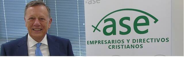 Javier Fernández-Cid es el presidente de Acción Social Empresarial, asociación católica para empresarios y directivos