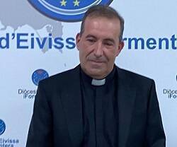 El nuevo obispo de Ibiza, Vicente Ribas, llevaba ya desde 2010 como vicario general, y desde 2020 como administrador diocesano