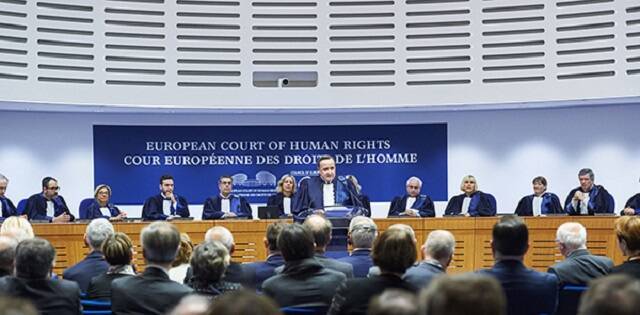 Una escena en el Tribunal Europeo de Derechos Humanos, con sede en Estrasburgo