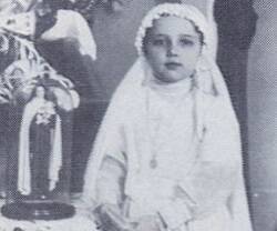 Odetinha era una niña de los años 30 que murió con 9 años - Venerable para la Iglesia