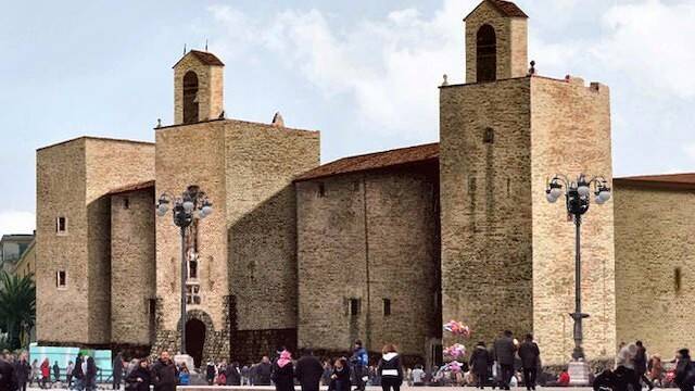 El castillo aragonés de Sassari (Cerdeña).