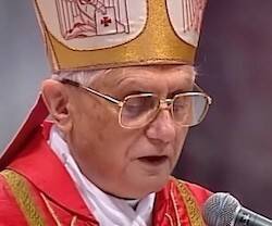 Cardenal Joseph Ratzinger.