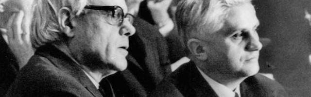Karl Rahner y Joseph Ratzinger.