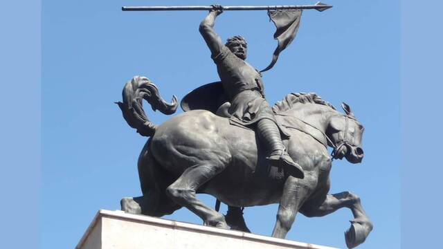 Monumento al Cid en Buenos Aires.