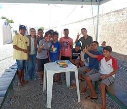 Menores venezolanos refugiados en Brasil