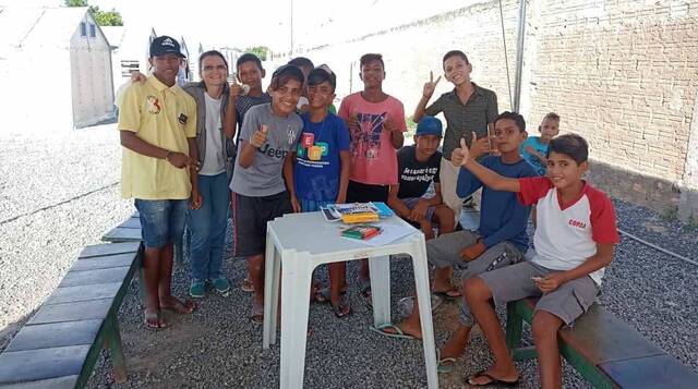 Menores venezolanos refugiados en Brasil