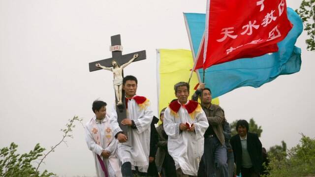 Católicos en China. 