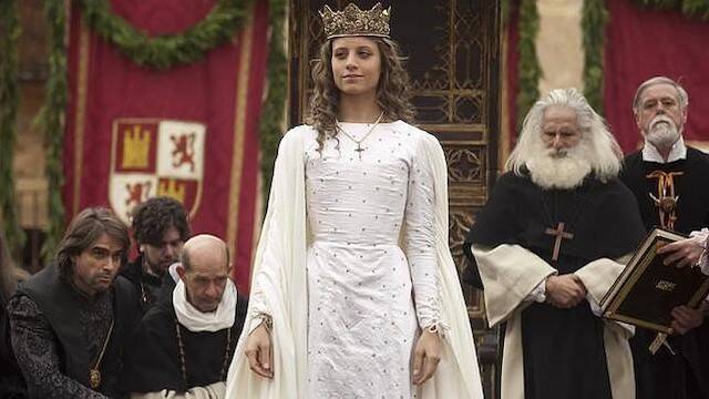Michelle Jenner en el papel de Isabel la Católica.
