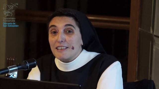 Pilar Germán es monja trapense del Monasterio de Alloz, en Navarra