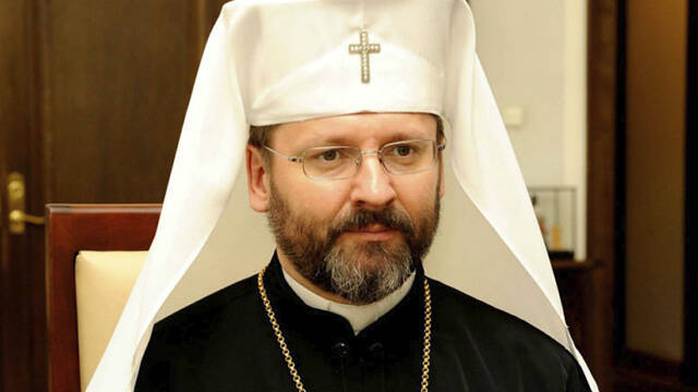 Sviatoslav Shevchuk, arzobispo de Kiev-Halych, arzobispo mayor de la Iglesia católica ucraniana.