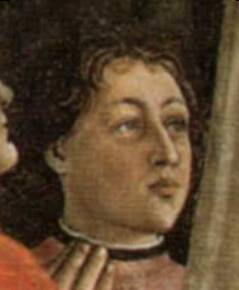 Retrato de un miembro de la familia Vespucio, identificado por algunos como Americo, por Giorgio Vasari