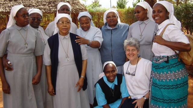 Las hermanas de San José en Mombasa.