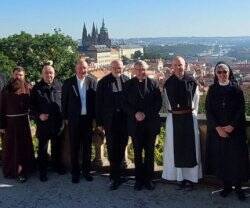 Secretaria general y Obispos de la Conferencia Episcopal Escandinava en Tromsø (Noruega). Asamblea plenaria de marzo del 2022.