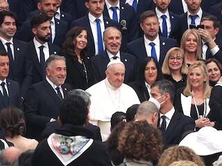 El Papa recibe a la Ponferradina
