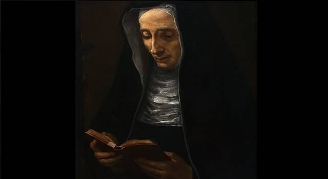 Retrato de María Cecilia Baij, la religiosa y abadesa del siglo XVIII que escribió sus visiones de San José y la Sagrada Familia