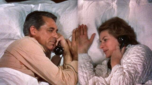 Cary Grant e Ingrid Bergman en 'Indiscreta'.