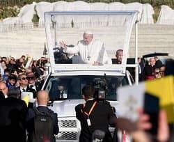 El Papa urgió a evangelizar en su intervención en el santuario de Ta' Pinu, en la isla maltesa de Gozo / Vatican Media