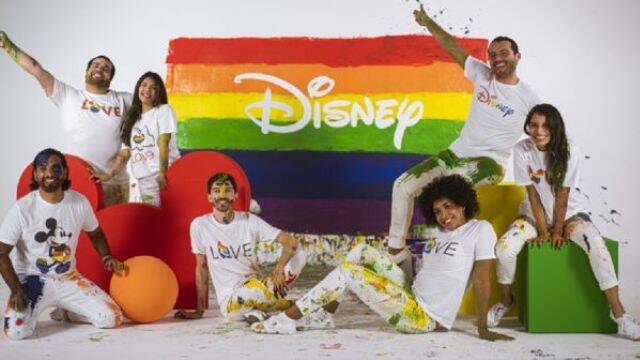 Disney Plus celebrando el mes del orgullo desde sus plataformas de "streaming" como Star Channel.