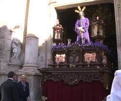 Este Cristo cautivo es el que procesiona en El Vendrell el domingo de Ramos