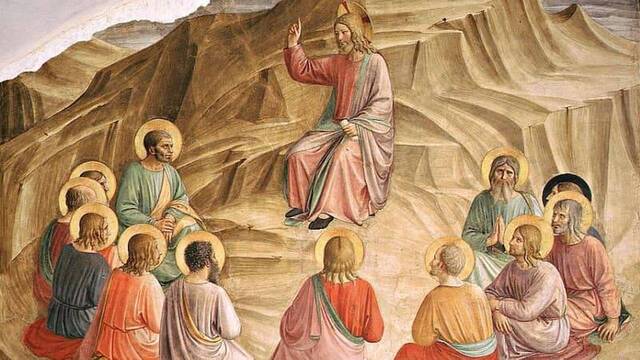 Fra Angelico, 'El Sermón de la Montaña'.