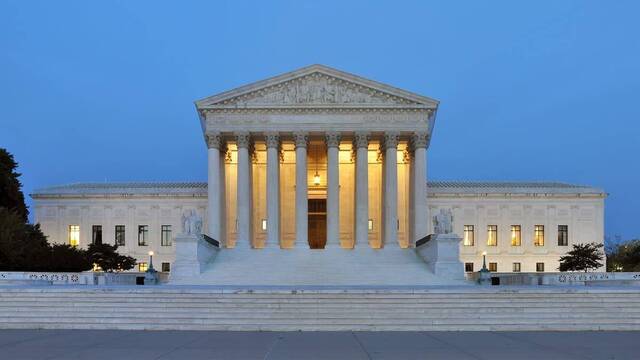Tribunal Supremo de Estados Unidos.