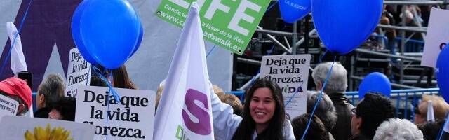 Una marcha Sí a la Vida en 2013... las asociaciones provida nunca se rinden