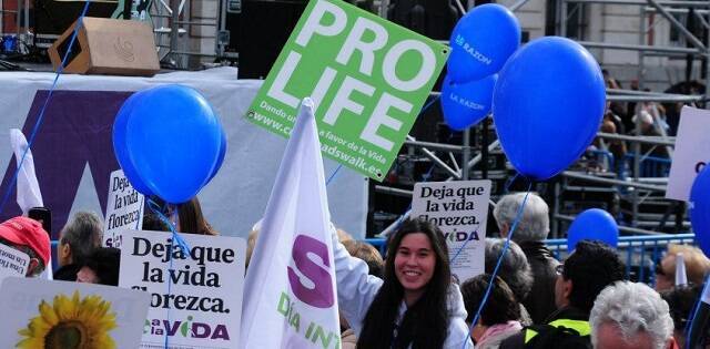 Una marcha Sí a la Vida en 2013... las asociaciones provida nunca se rinden