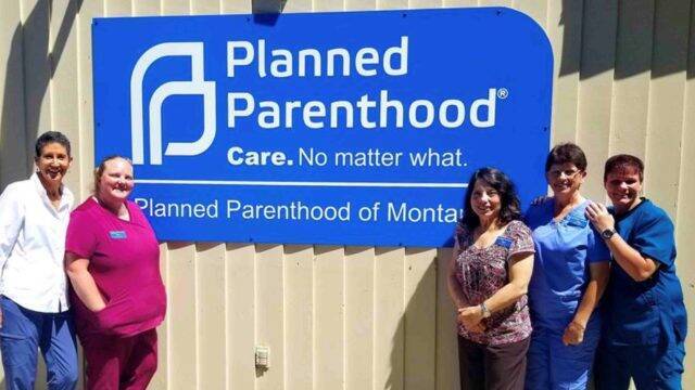 Trabajadoras de Planned Parenthood Montana. 