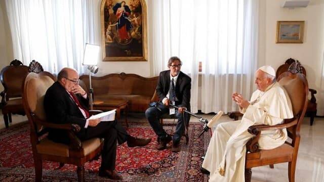 El Papa concedió una entrevista en el Vaticano a la agencia Reuters / Reuters