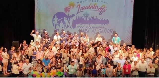 Laudato Si de 2019 en Almería, lleno de músicos y artistas... 