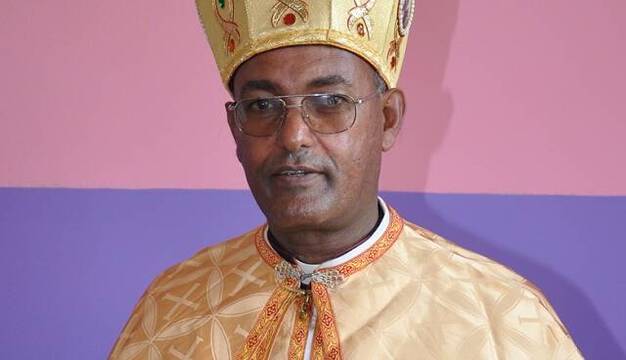 Tesfaselassie medhin es el eparca -obispo católico oriental- de Adigrat