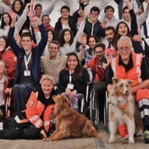 La Orden de Malta reúne a 450 jóvenes discapacitados en su ya tradicional campamento de verano