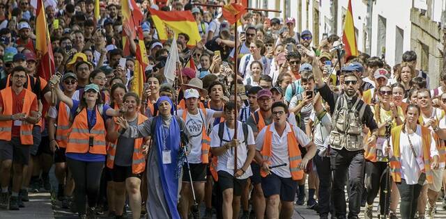 Santiago vibra con miles de peregrinos: Un «fermento nuevo que rejuvenece la Iglesia y la sociedad»
