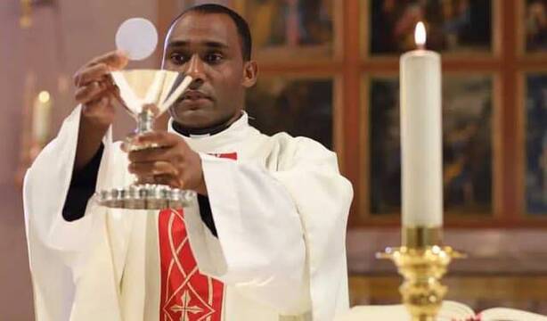 Temesgen pertenece a un pequeño vicariato de Etiopia que necesita urgentemente sacerdotes formados.
