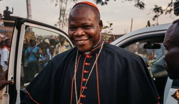 Dieudonné Nzapalainga, arzobispo de Bangui, 