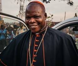 Dieudonné Nzapalainga, arzobispo de Bangui, 