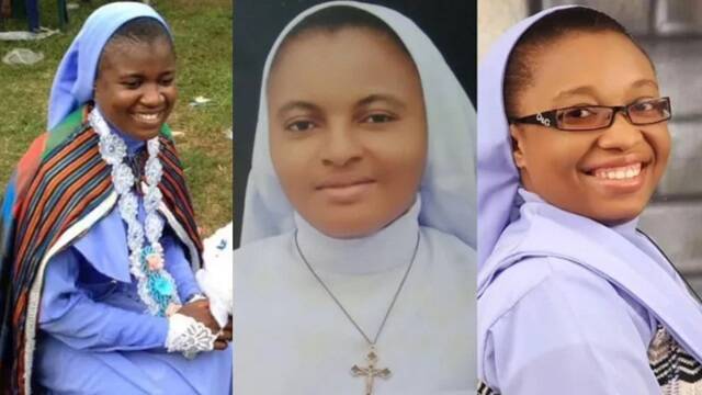 Religiosas nigerianas secuestradas.