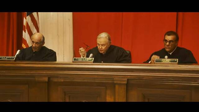Jueces del Tribunal Supremo en una escena de 'El grito silencioso'.