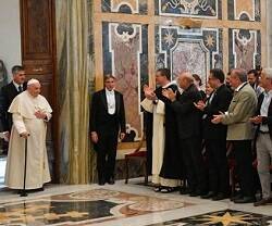 El Papa en su encuentro con la Pontificia Academia de Santo Tomás e invitados tomistas