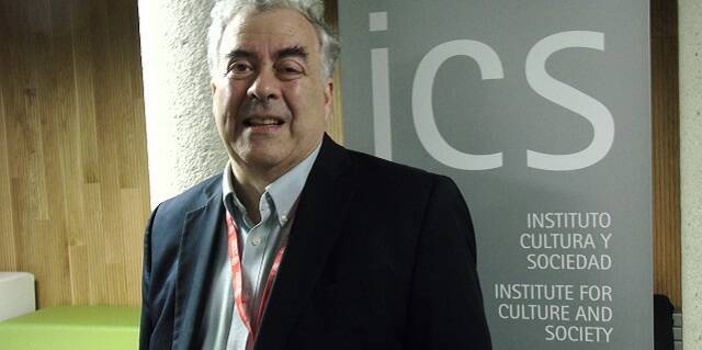 Stephen Barr, astrofísico y presidente internacional de la Sociedad de Científicos Católicos, en el ICS de la Universidad de Navarra