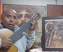 César Castellanos es el autor de La Virgen es Mi Madre, una canción popular que de Argentina saltó a todo el mundo hispano